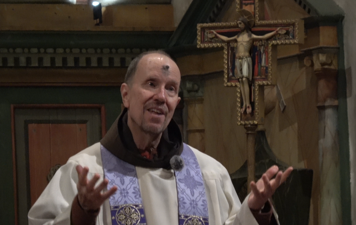 Ash Wednesday brings out large church congregations for the start of Lent